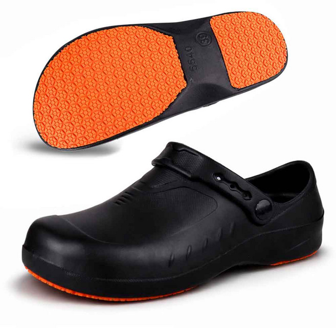 슈퍼카미트 남녀공용 논슬립 초강력 미끄럼방지 소프트 쿠션 클로그 주방화 S00R5