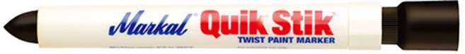 마칼 퀵페인트스틱 고체형 형광 히트스틱 마카 매직, 검정 61050 (823-1767)