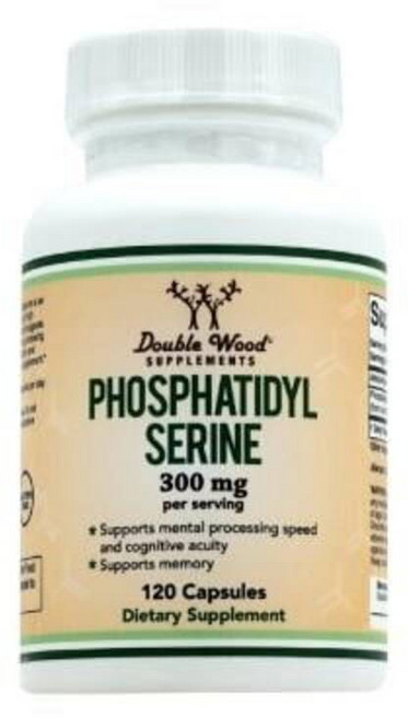 Double Wood Supplements 더블 우드 서플리먼트 포스파티딜세린 300mg 120 캡슐 영양제, [Double Wood Supplements] 더블 우, 1개, 120정