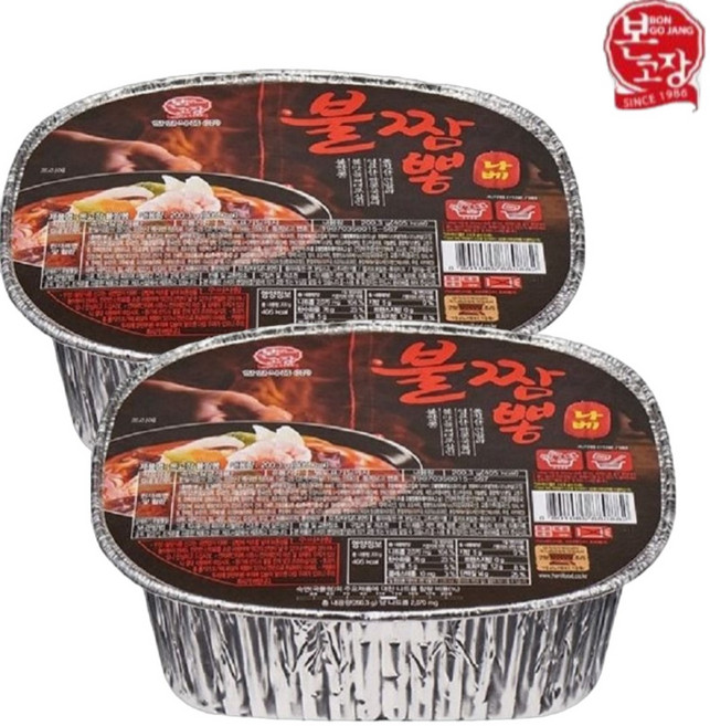 (대영) 한일식품 본고장 불짬뽕나베200.3g, 2개