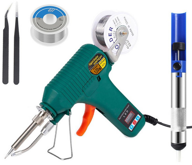 프리라이프 - 핸드용접건 소형 휴대용용접기 전기인두 LED 디지털 디스플레이, KM43, 1개