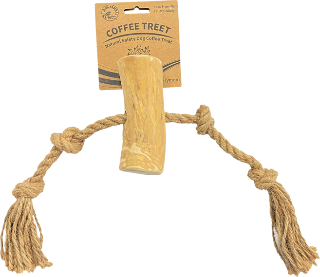 커피트릿 강아지 코튼로프 장난감 M, 혼합색상, 1개