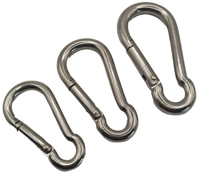 스텐 비너 카라 비너 SUS304 ( m4 m5 m6 m7 m8 m9 m10 m11, 10개, 실버