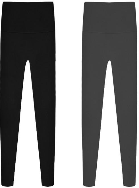 [창고정리] 초특가 1+1 기모 레깅스 M L XL 빅사이즈 하이웨스트 겨울 따뜻한 운동복 헬스 필라테스 요가 러닝 줌바 헬스장 베이직 아이템 레깅스