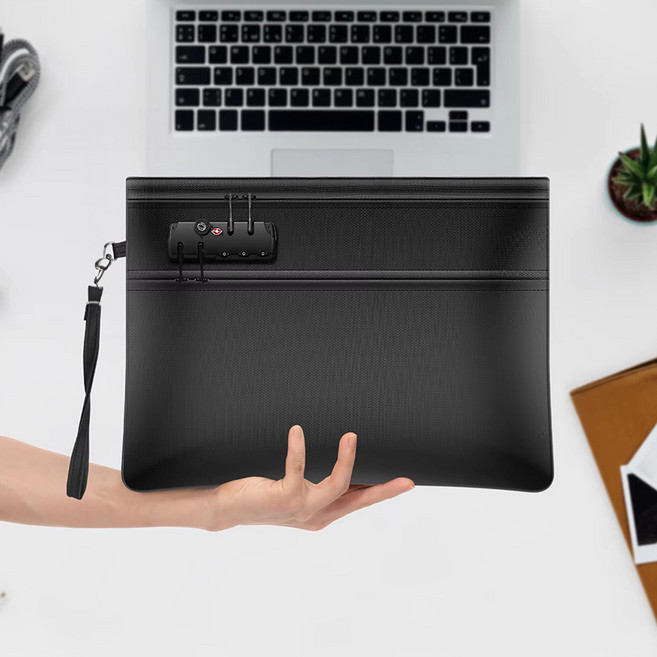 HK sell 갈레온 중요 서류 보관 가방 여권 보험 계약서 출장 가방