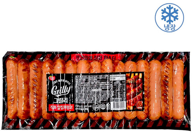동원 그릴리 직화칼집후랑크 아이스박스포장 [트레이더스], 750g, 1개