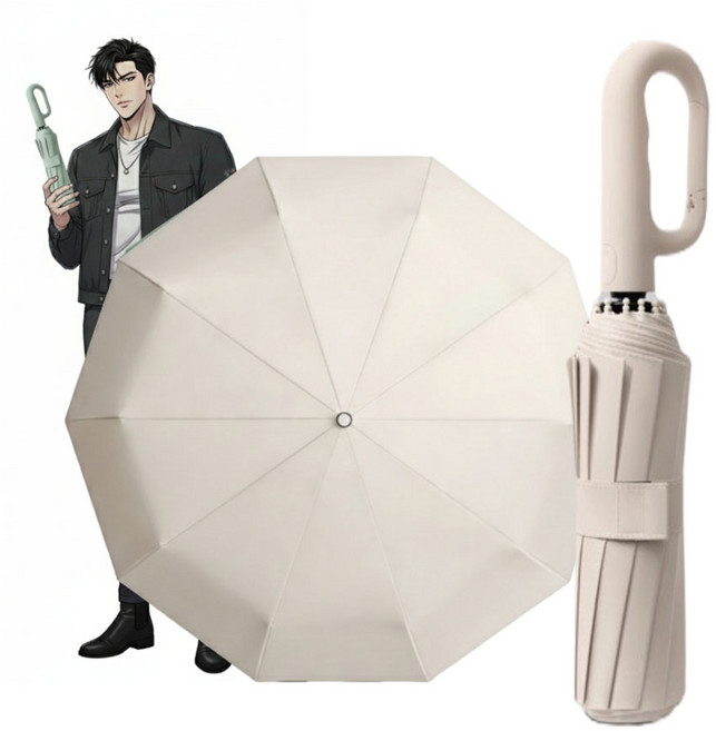 캐시리 데일리 3단양우산 튼튼한 자동 우산 양산