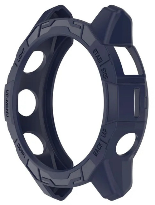 스마트 워치 시계 액세서리 풀 커버 케이스 TPU 소프트 실리콘 Epix Pro Gen 2 용 51mm 47mm 가민 호환 Fenix 7 7X 보호 쉘, [05] Blue