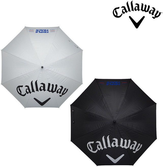 캘러웨이골프정품 캘러웨이 UV AUTO 싱글캐노피 62인치 우산 GF, 화이트, 1
