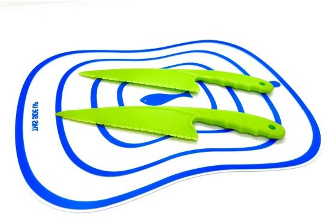 어린이용 도마 안전칼 세트 요리활동교구, 1개