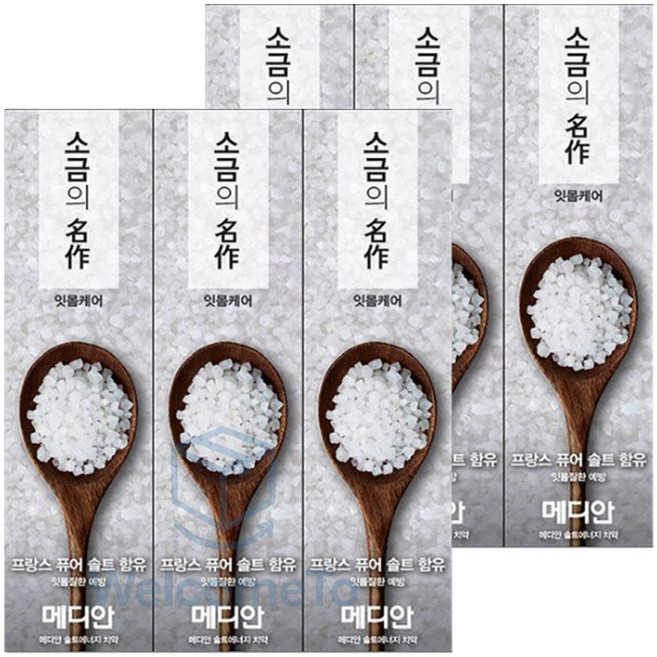 포에버28 잇생 치약 잇몸퇴축 예방 치경부마모 풍치 시린이 고순도 소금치약, 120g, 6개