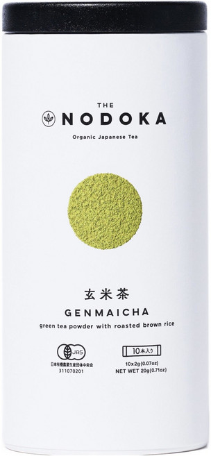 THE NODOKA 玄米茶粉末棒, 2g, 1個, 10入