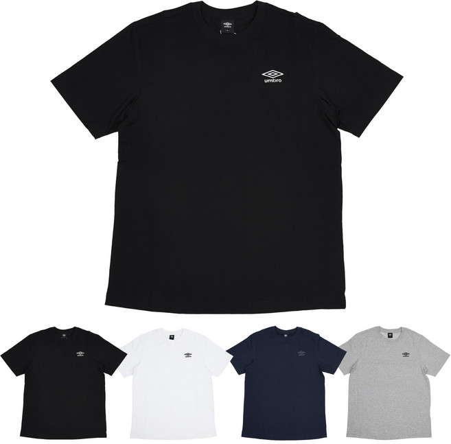 [백화점 정품] 엄브로 26SS 남녀공용 에센셜 스몰로고 반팔티 반팔티셔츠 + 스포츠양말