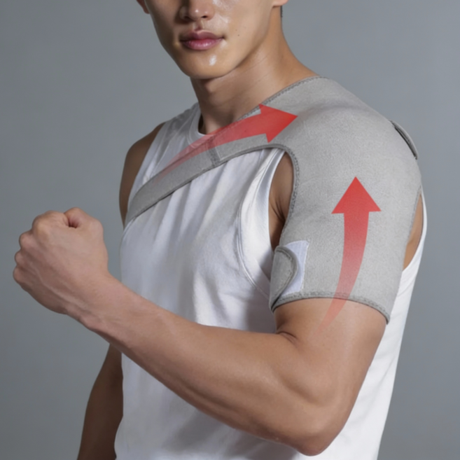 나오픽 스포츠 어깨 압박 보호대, 1개