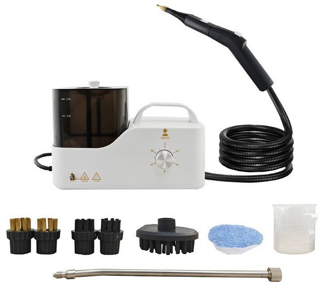 고압 고온 스팀 청소기 다기능 살균 세척기 가정용 주방 에어컨 기름때 제거 휴대용 청소기, 고급 버전, 단일 모델