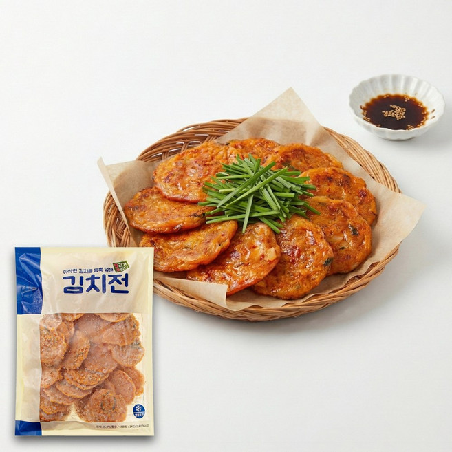 에프원에프앤비 김치전 냉동 부침개 1kg, 1개