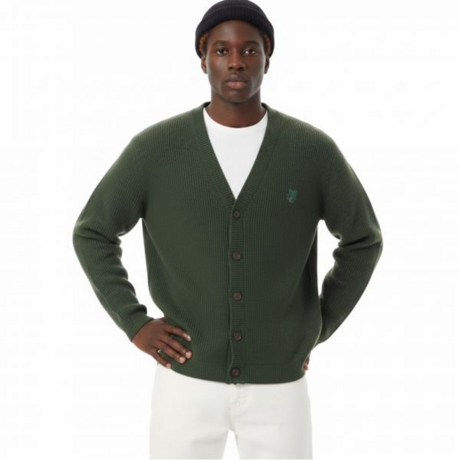 공식정품 메종키츠네 남성 가디건 니트 선물 MAISON KITSUNE BOLD FOX HEAD PATCH COMFORT RIBBED CARDIGAN (NM00501KT1093-