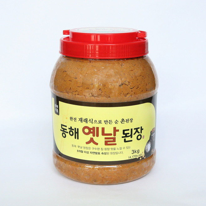 동해 옛날 된장 자연발효 숙성 촌 된장 3kg, 1개
