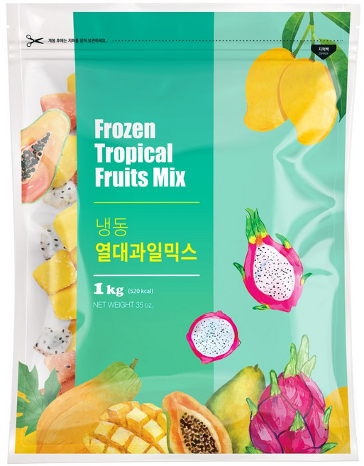 맥그로우앤마리 냉동 열대과일믹스, 1개