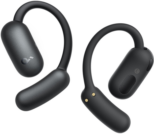 soundcore AeroFit 2 開放式藍牙耳機 舒適可調, 天際黑