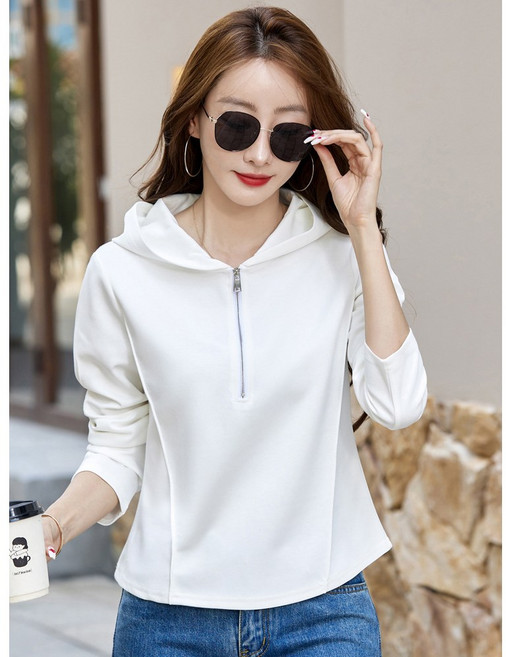 여성 데일리 후드티 간절기