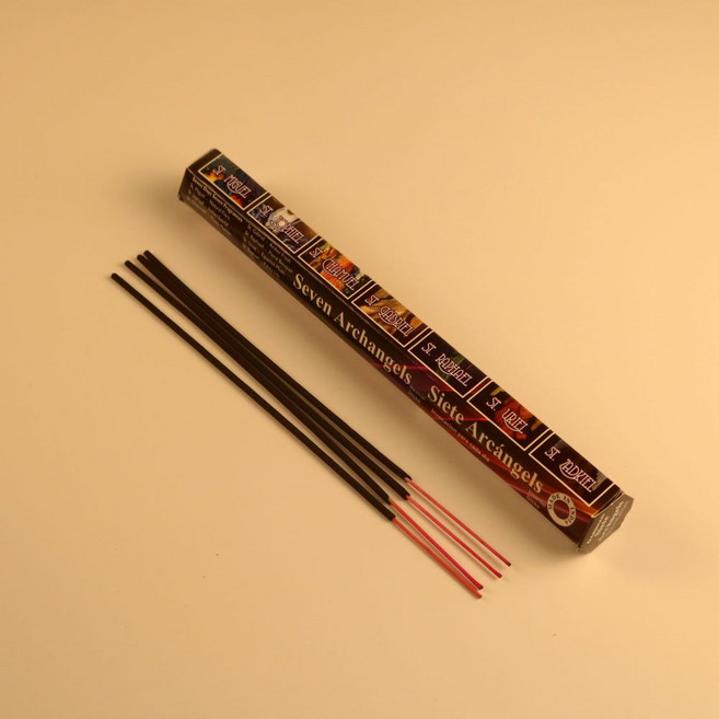 다르샨 인센스 스틱 86 종 나그참파 머스크 인도향 침향 실내방향제 디퓨저, 67.세븐 아크 엔젤