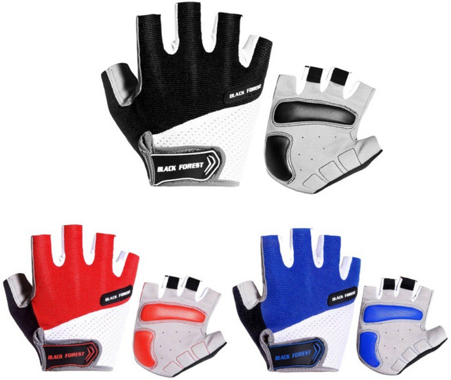 찐노마진몰 스포츠 헬스 자전거 반장갑, 스포츠반장갑(블랙)