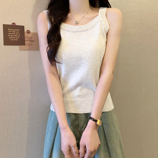 메이킹유 레이어드 민소매 니트 358사르떼나시