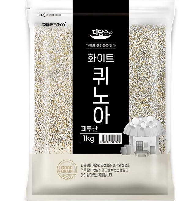 더담은 화이트 퀴노아, 1kg, 1개