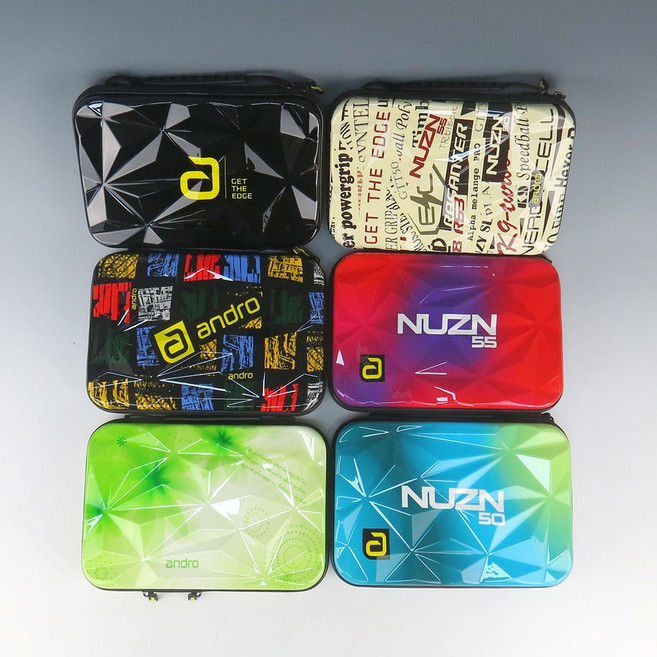 [andro] 안드로 스타 하드케이스 / 탁구라켓 하드케이스, 블랙, 1개