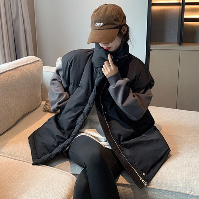 [시즌오프특가] 제이로그 패딩 조끼 베스트 하이넥 점퍼 테버패딩VT