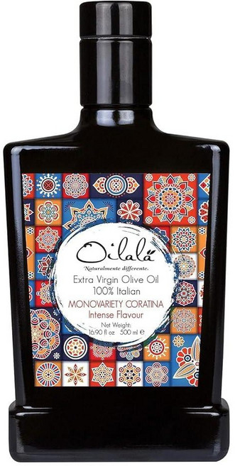 이탈리아 풀리아 엑스트라 버진 올리브 오일 폴리페놀 500ml, 1개, 500g