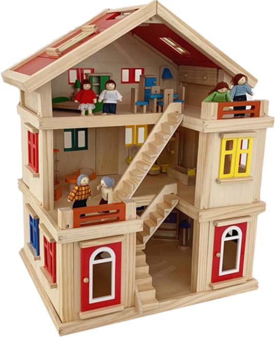 지아지조 원목 인형의집 (Doll's house), 1개