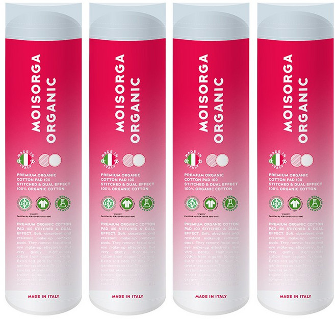 모이스올가 프리미엄 유기농 화장솜, 400매입, 1개