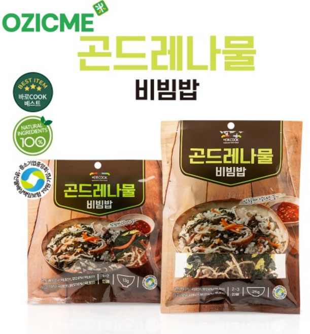 (오직미)간편 곤드레나물 30g 쌀위에 올려 밥하는 건나물(2-3인분) 우리들녘식품, 1개