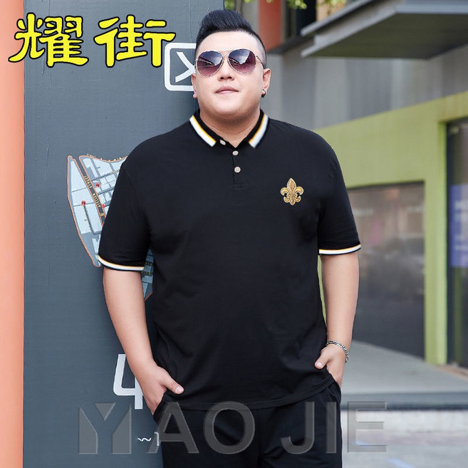 男士大碼短袖POLO衫