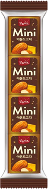 매일유업 상하치즈 미니 아몬드고다 4개입, 5개, 48g