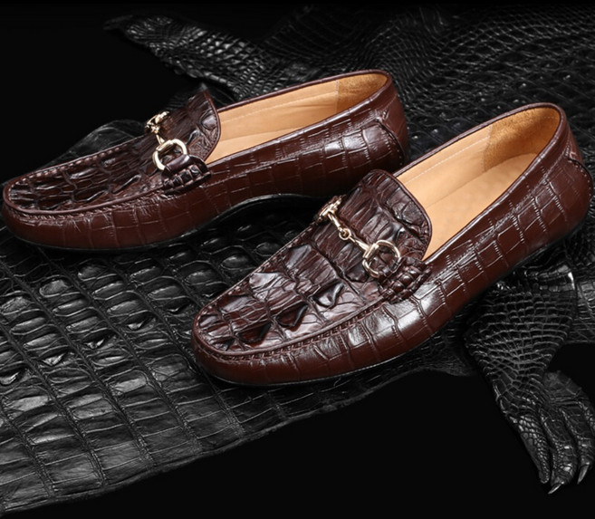 악어가죽구두 드라이빙 슈즈 명품 구두 수제화 A27