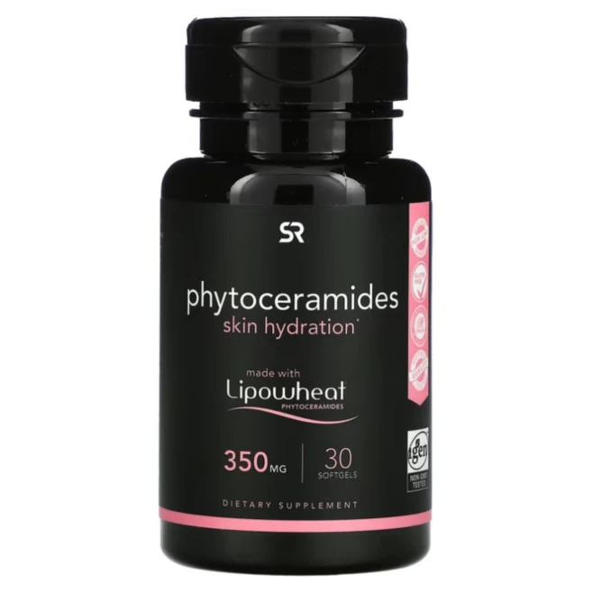 스포츠리서치 피토세라마이드 스킨 하이드레이션 350mg 소프트젤 글루텐 프리, 1개, 30정 - 쿠팡