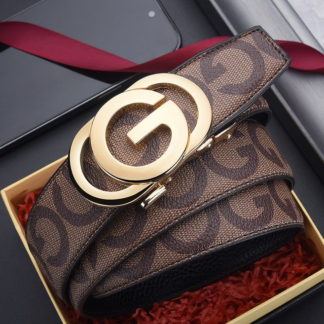 남성 엠보 벨트 고급 자동 벨트 남성 캐주얼 벨트