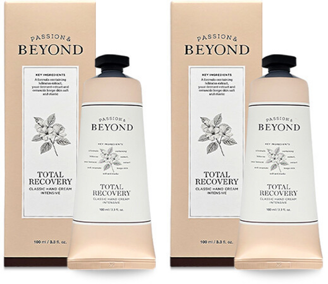비욘드 클래식 핸드크림 토탈 리커버리, 100ml, 2개