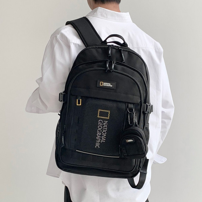 (매장정품) 내셔널지오그래픽 파치 백팩 남여공용 책가방 등산 여행용 신학기 셀렉온즈