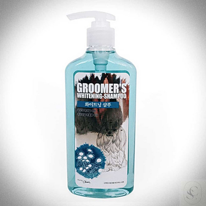 케미텍 그루머스 화이트닝샴푸400ml 애견목욕용품 애견목욕샴푸 개목욕샴푸