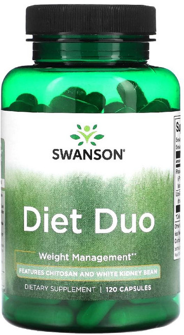 스완슨 다이어트 듀오 Diet Duo 캡슐 120정, 120 Count, 1개