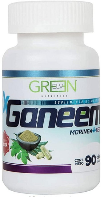 Green Elv Ganeem Moringa 알리포텍 모링가 가님 칼륨보조제 90캡슐, 1개, 90정