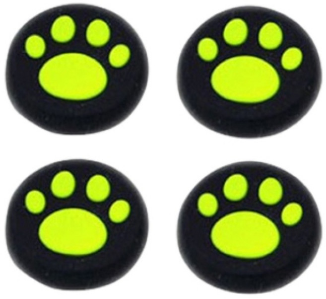 (GAMMAC) PS4/PS3/XBOX 360/XBOXONE 아날로그스틱커버 그린, 블루, 1개