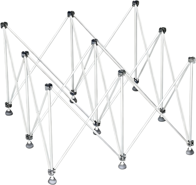 접이식 작업대 목공작업대 목공 석고보드 거치대 다용도 테이블 프레임 (조립 없이 펴서 사용 가능), 1개