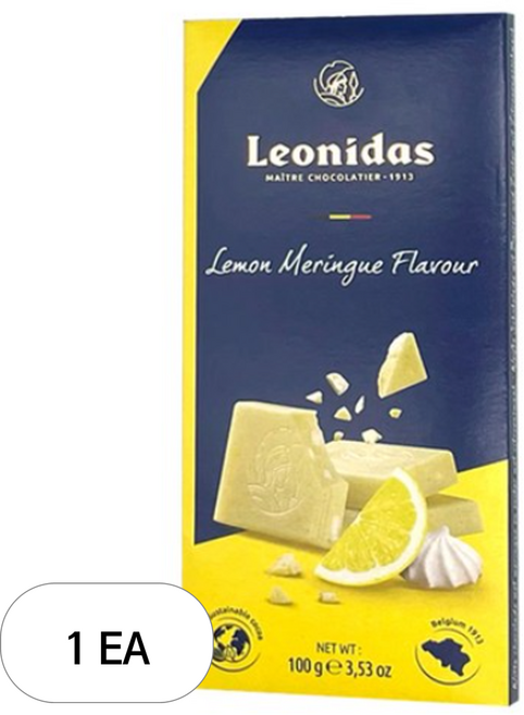 레오니다스 타블릿 레몬메링게 초콜릿, 100g, 1개