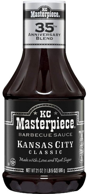 미국 KC 마스터피스 캔자스 시티 클래식 바베큐 스테이크 소스 595g X 2개