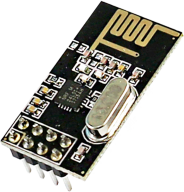 아두이노 RF통신 nRF24L01 + 2.4GHz 모듈, 1개